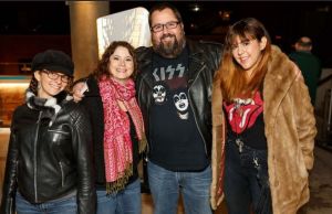 Kat, Wendy, Monkey Boy, Alysha.  Photo courtesy of "The Austin 360 A List"